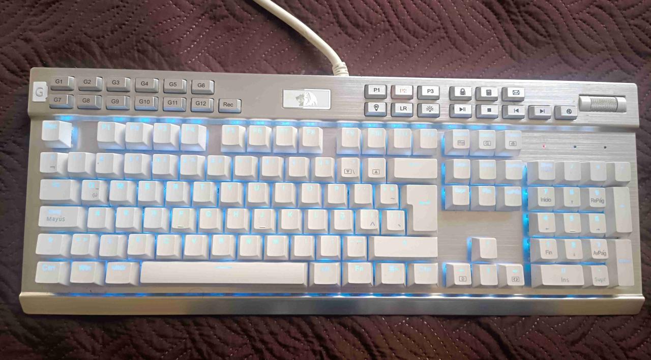 Teclado YAMA redragon - miniatura 2