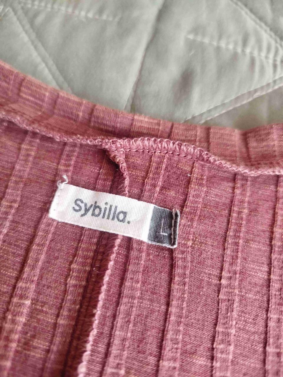 Polera rosa con cierre - miniatura 2