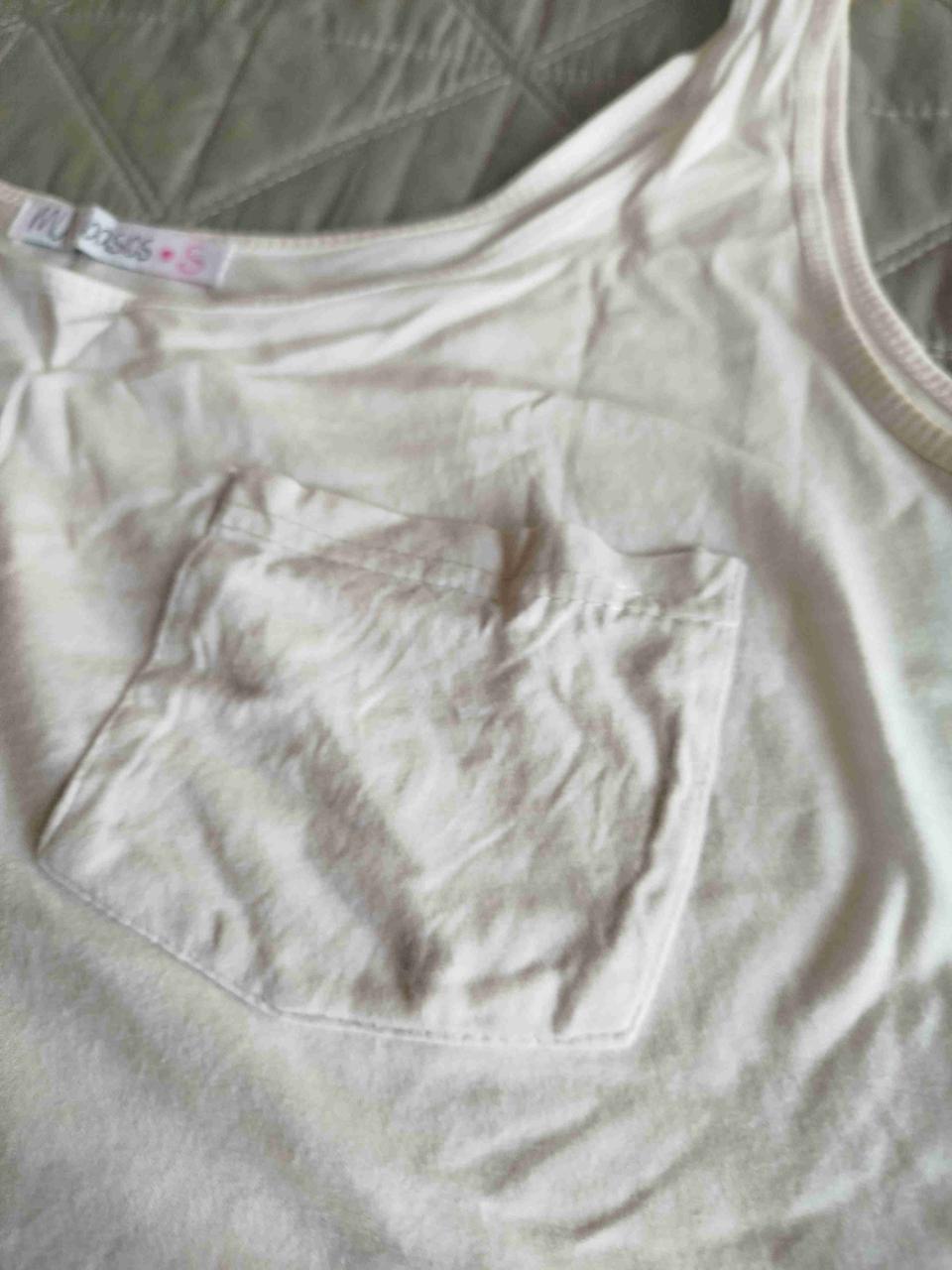 Polera blanca de tirantes - miniatura 3