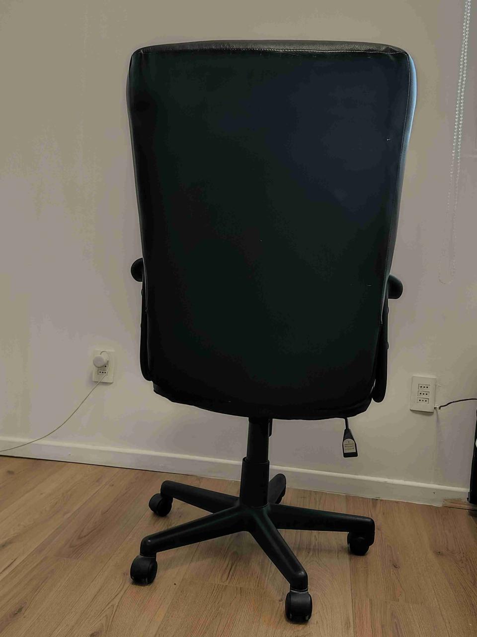 Silla de oficina ergonómica negra - miniatura 3