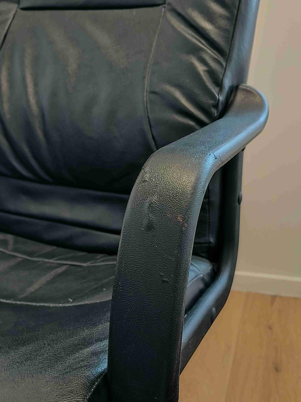 Silla de oficina ergonómica negra - miniatura 5