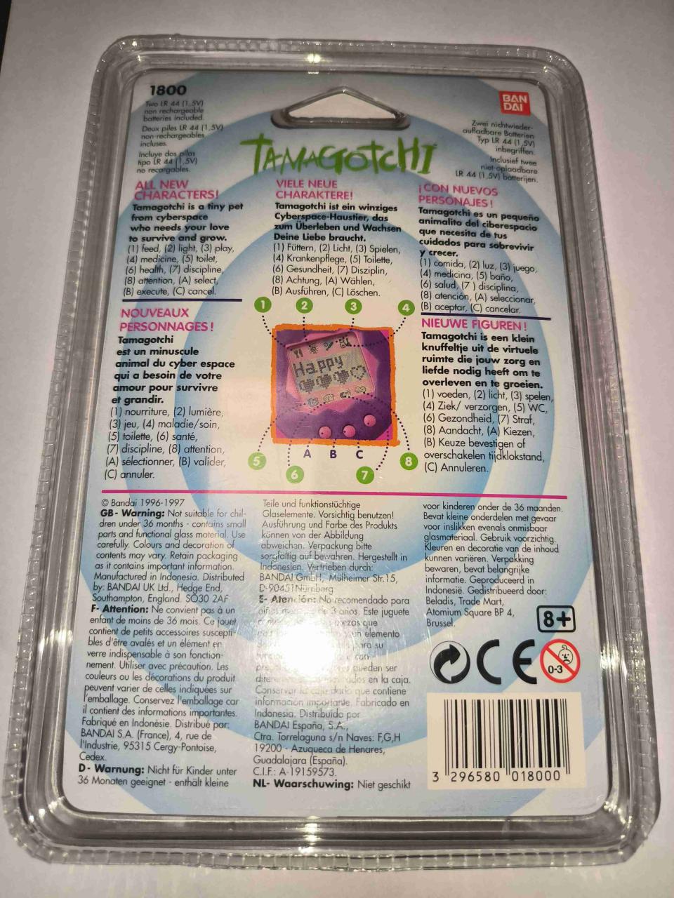 Tamagotchi en empaque original 1997 - miniatura 2