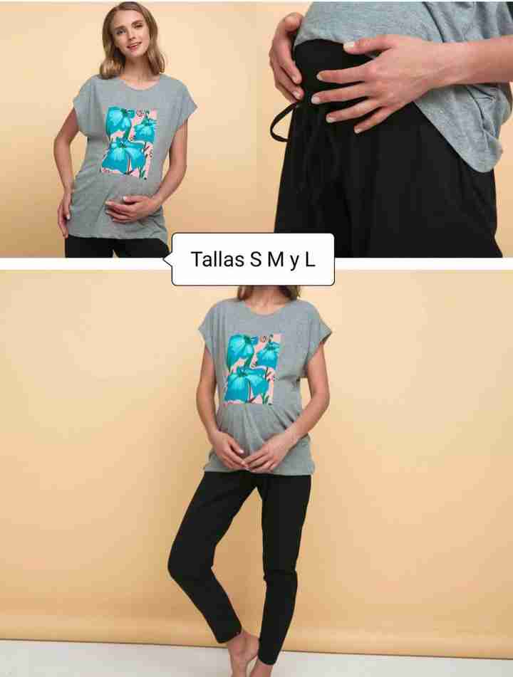 Pijama de maternidad o embarazada - miniatura 2