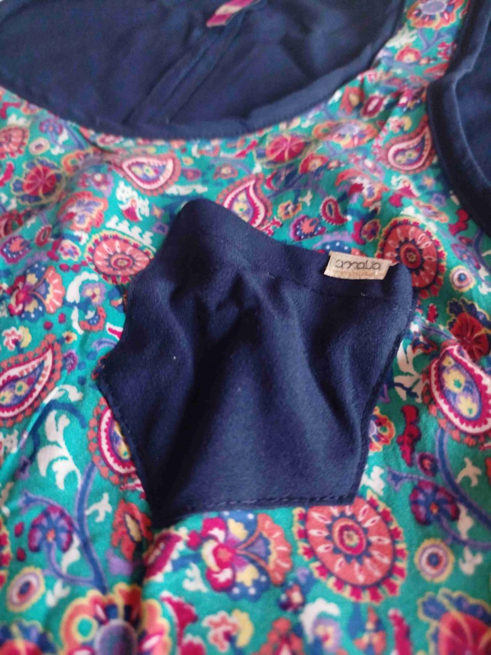 Blusa estampada sin mangas - miniatura 3