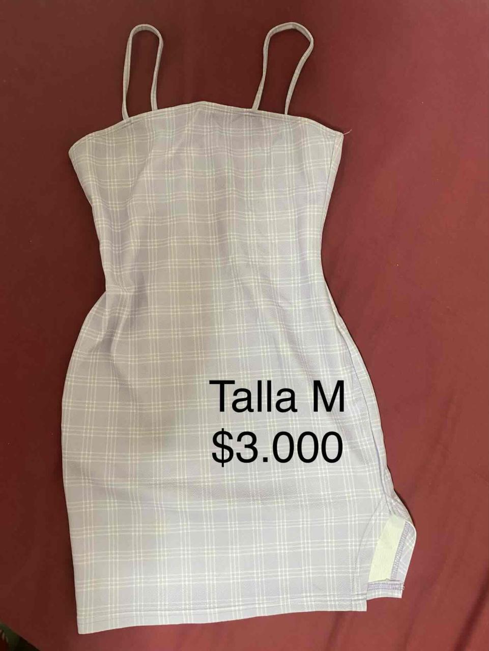 Vestido estampado escocés - miniatura 1