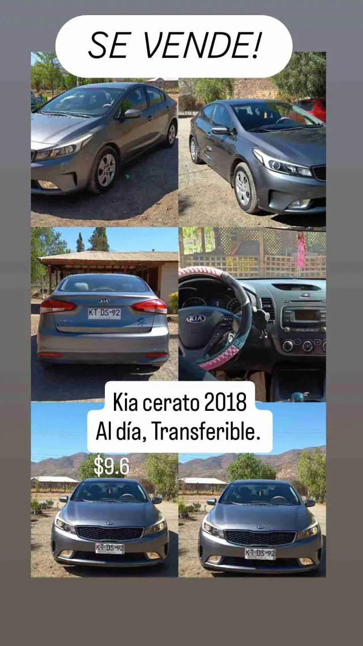 Kia Cerato 2018 gris