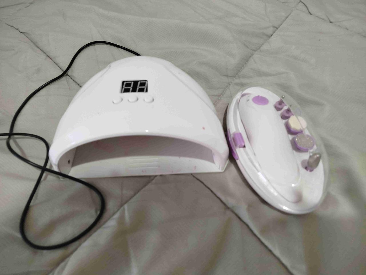 Secador de uñas LED blanco - miniatura 1
