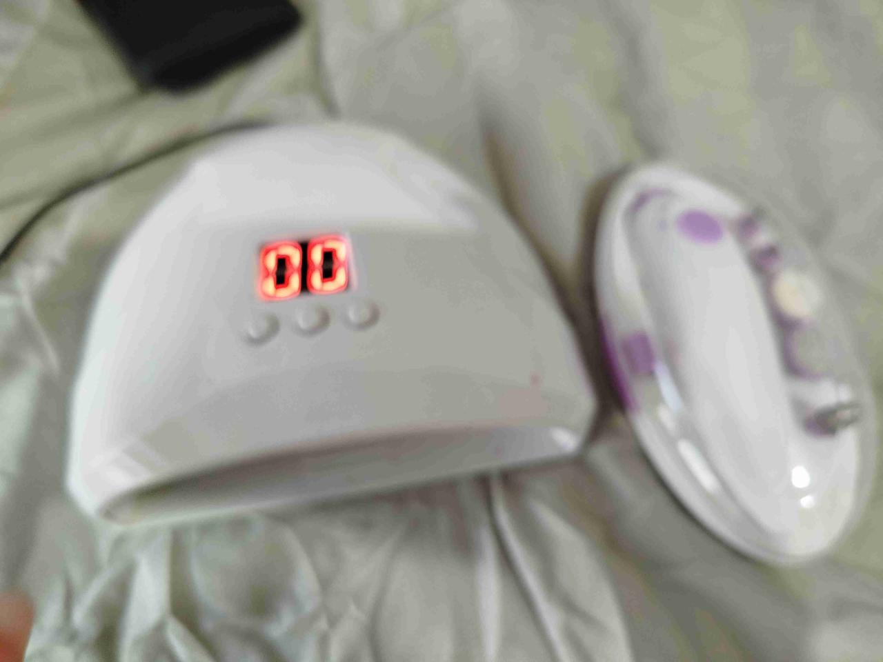 Secador de uñas LED blanco - miniatura 5
