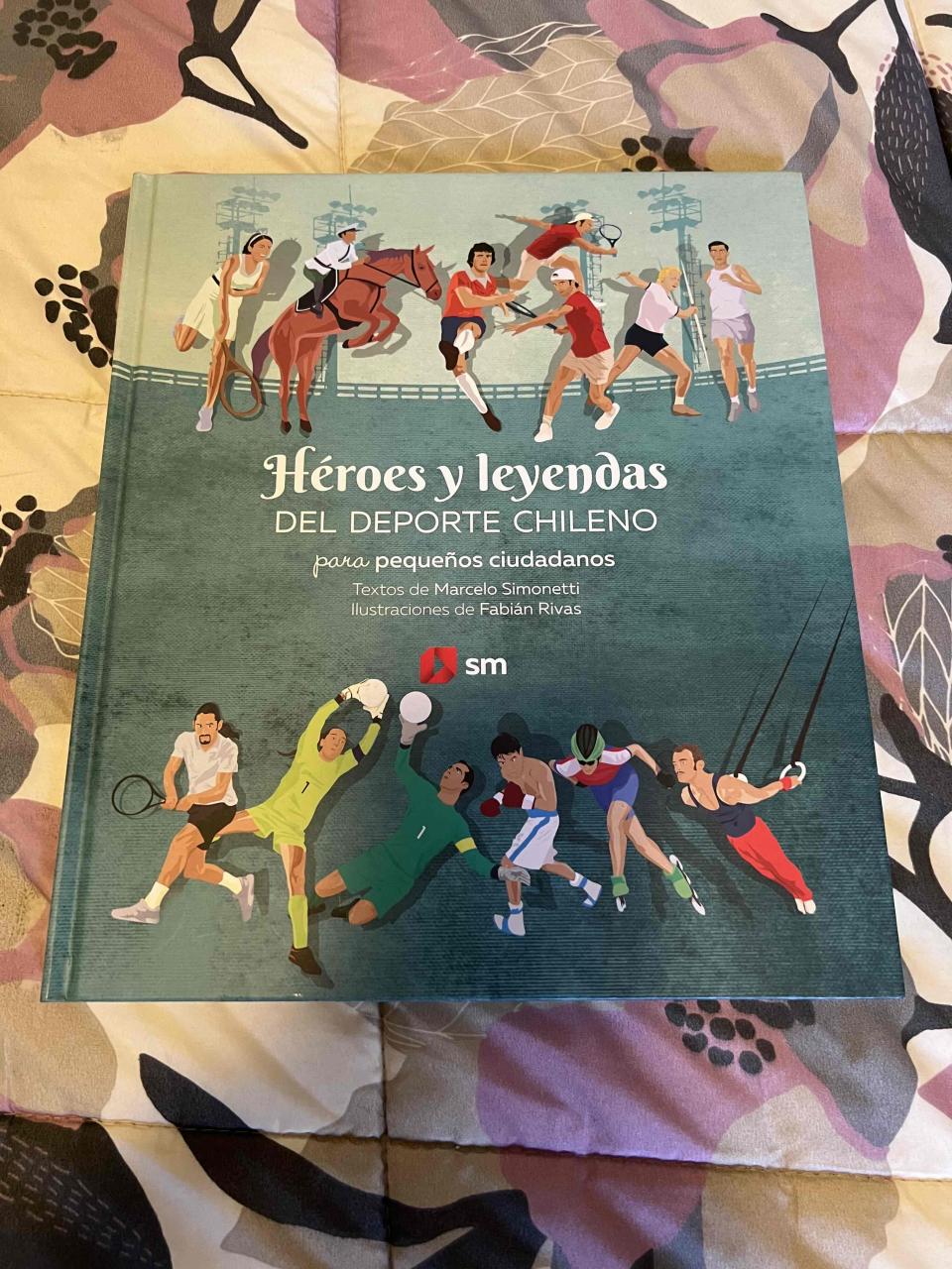 Libro Héroes y Leyendas Deportes Chilenos - miniatura 1