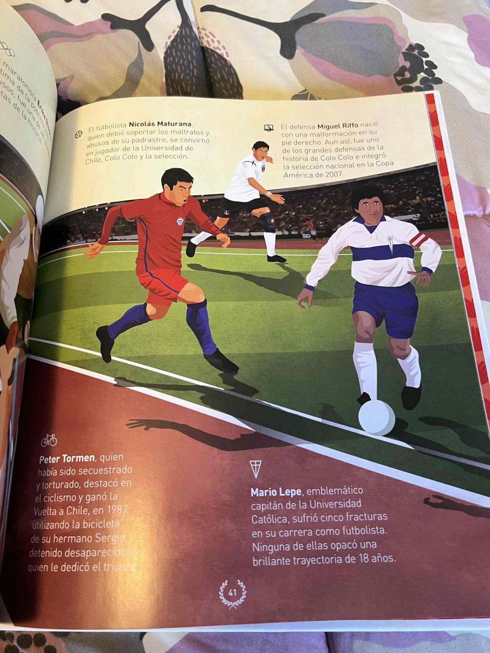 Libro Héroes y Leyendas Deportes Chilenos - miniatura 5