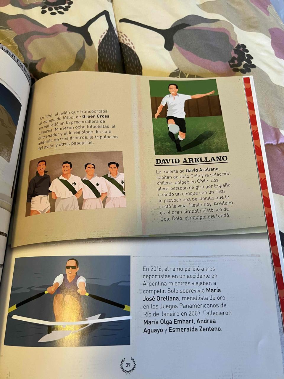Libro Héroes y Leyendas Deportes Chilenos - miniatura 6