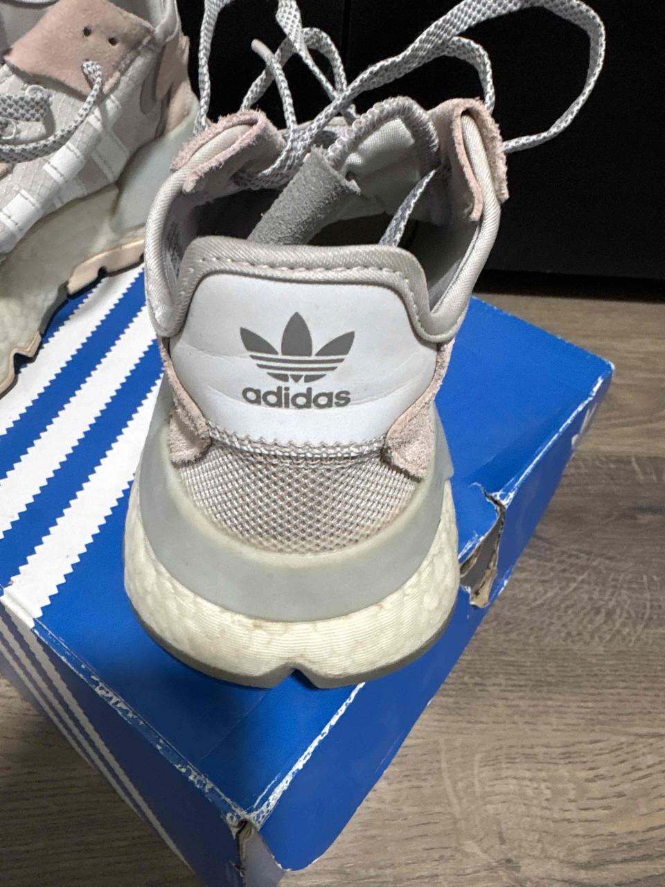 Zapatillas Adidas grises y rosas - miniatura 6