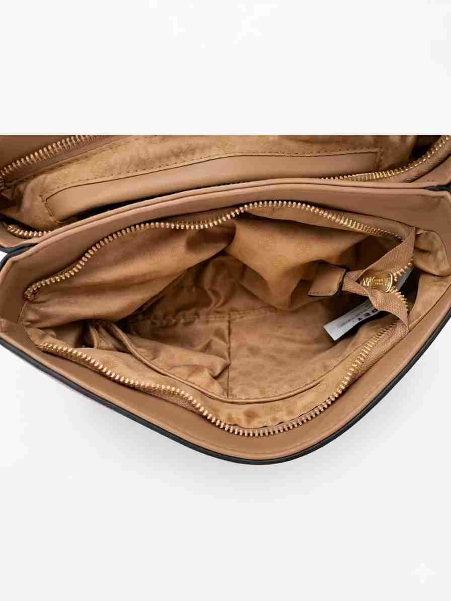 Cartera Marrón cadena dorada marca Secret - miniatura 4
