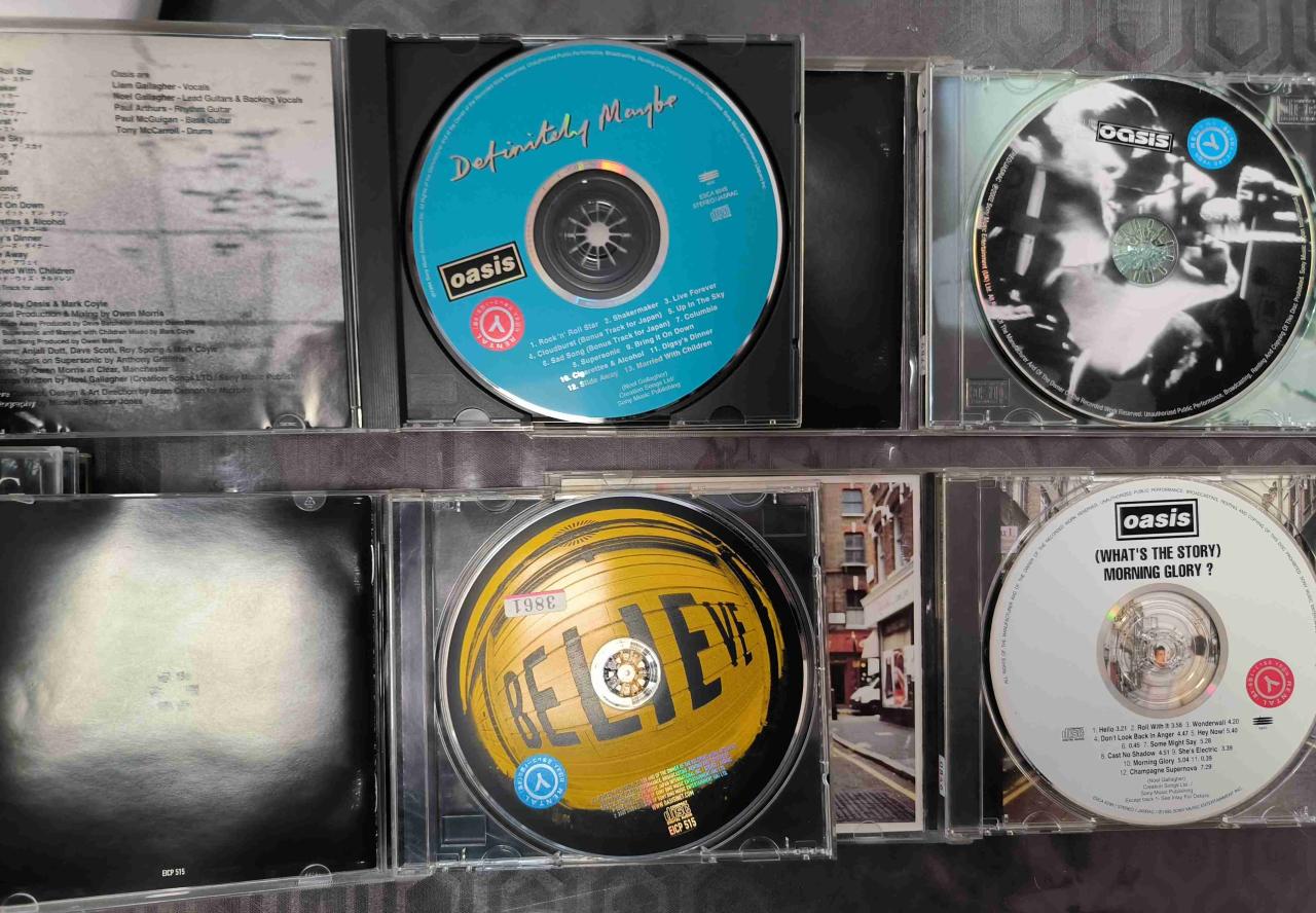Colección de CDs de Oasis originales - miniatura 3