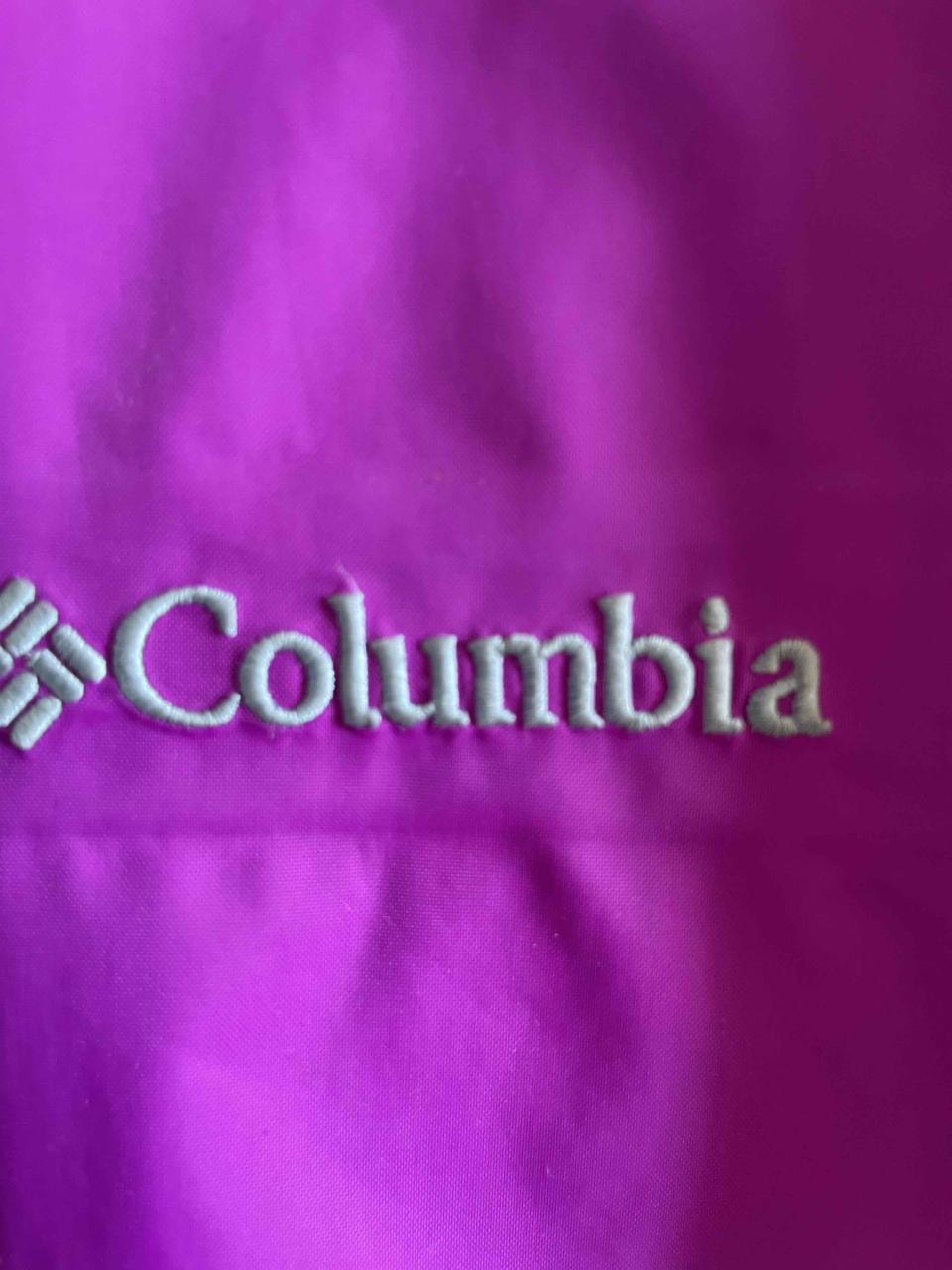 Chaqueta impermeable Columbia morada - miniatura 2