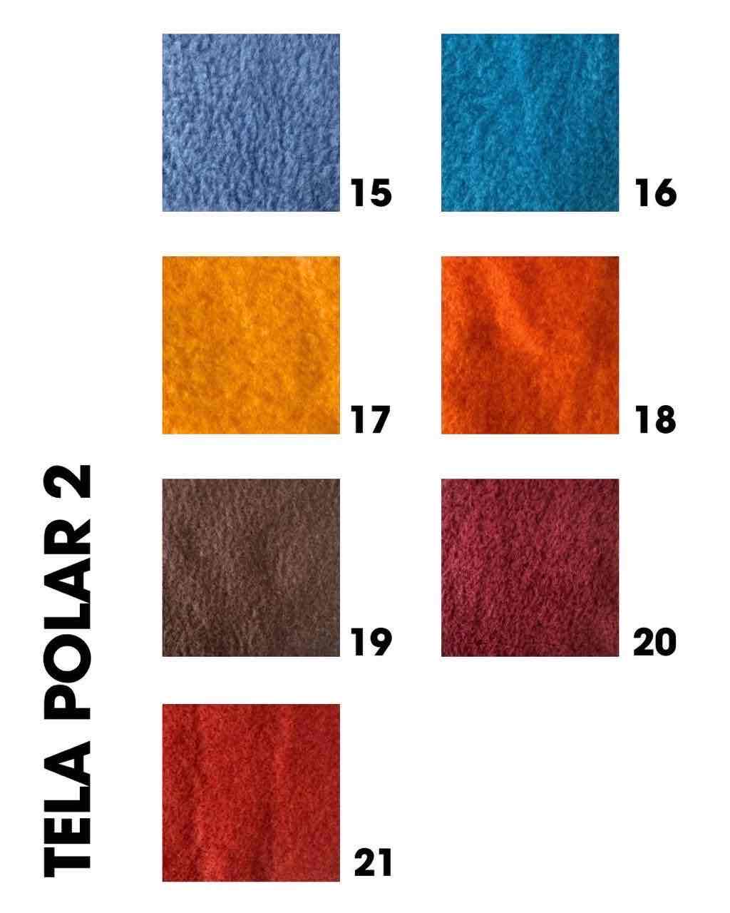 Muestras de tela polar colorida - miniatura 2