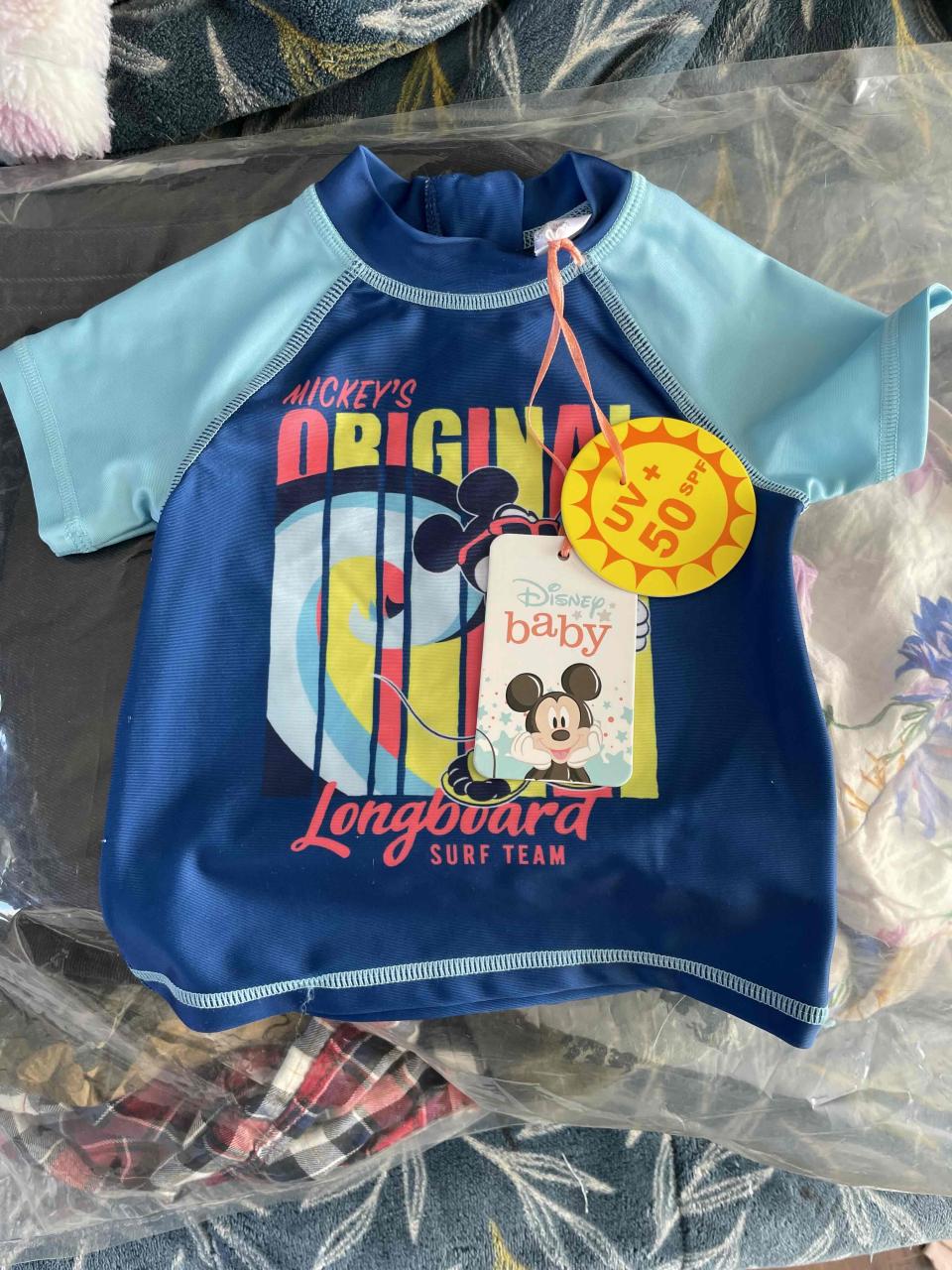 Polera solar Disney Baby azul - miniatura 1