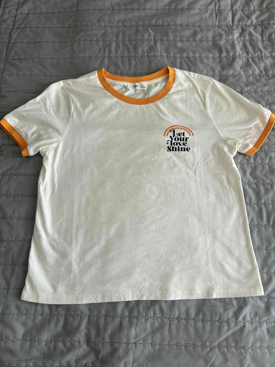 Polera blanca estampada - miniatura 3