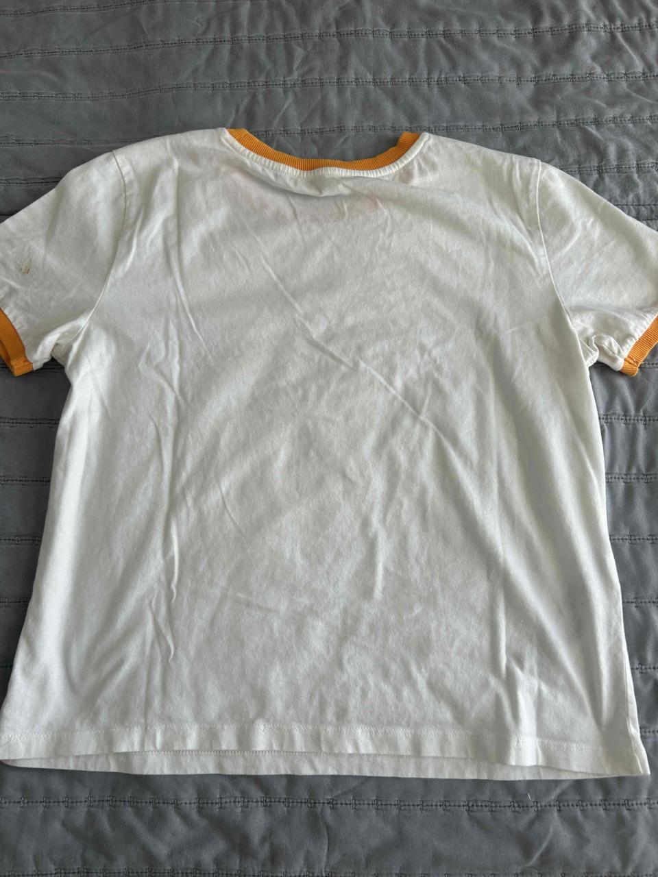 Polera blanca estampada - miniatura 5