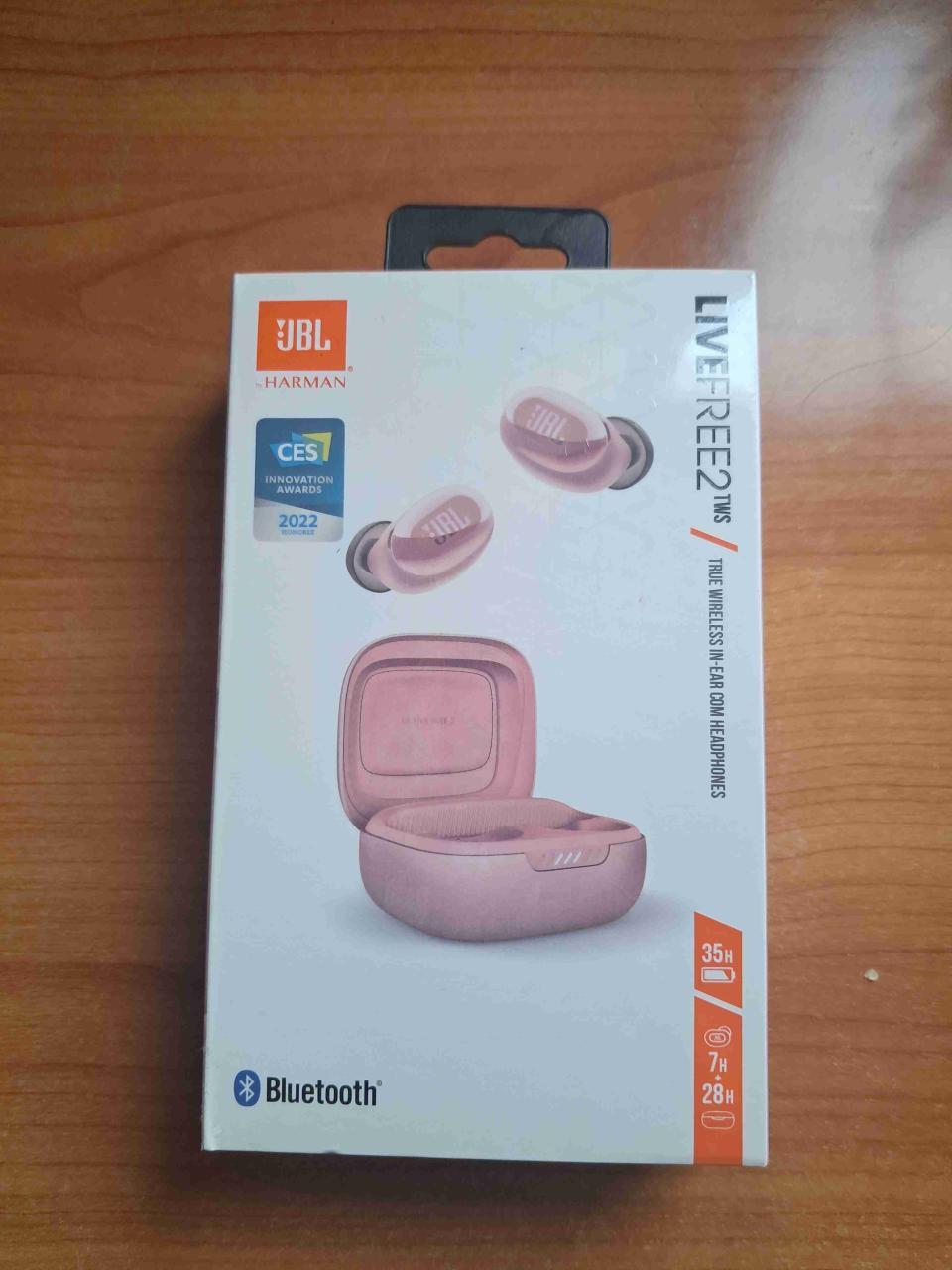 Audífonos inalámbricos JBL rosados - miniatura 2