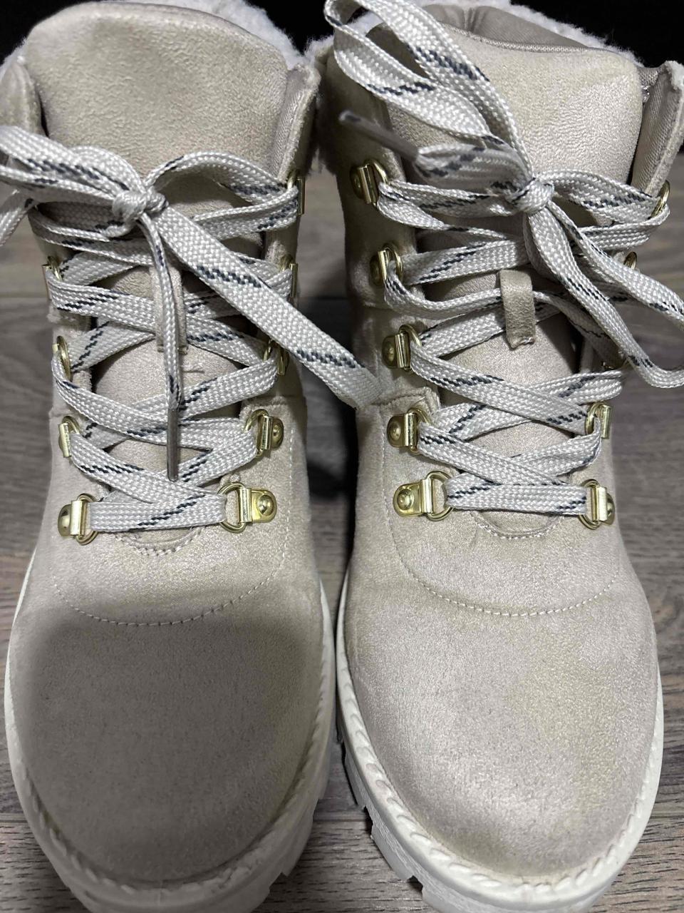 Botines beige de invierno - miniatura 5