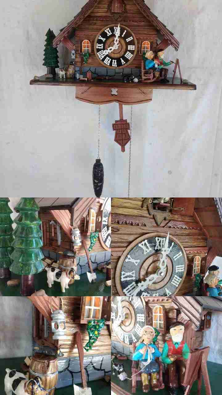 Reloj de pared cucú decorativo - miniatura 1