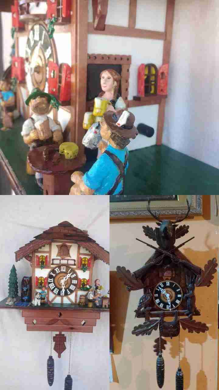 Reloj de pared cucú decorativo - miniatura 2