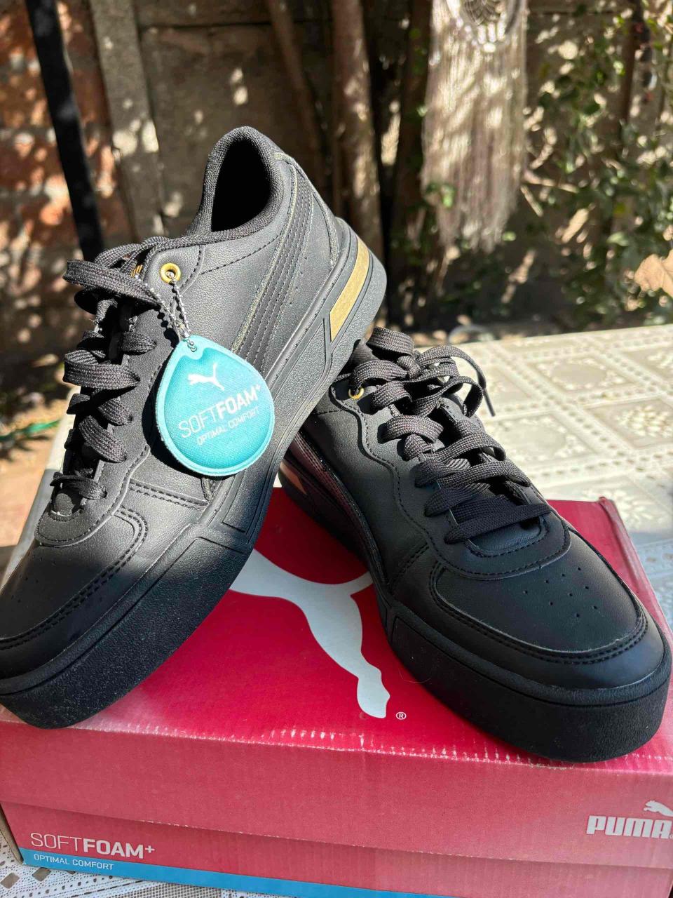 Zapatillas negras SoftFoam Puma