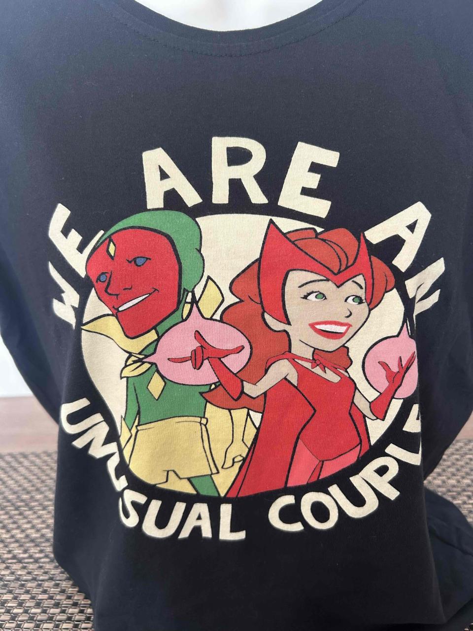 Polera negra estampado Marvel - miniatura 2