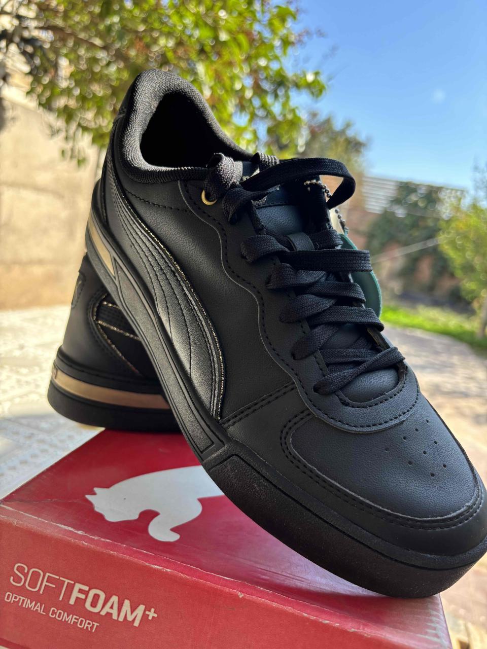 Zapatillas negras SoftFoam Puma - miniatura 2