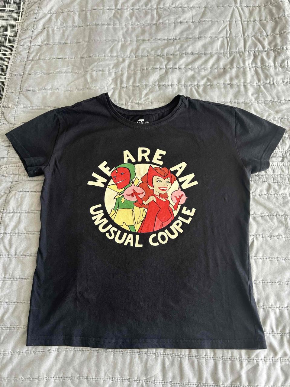 Polera negra estampado Marvel - miniatura 3