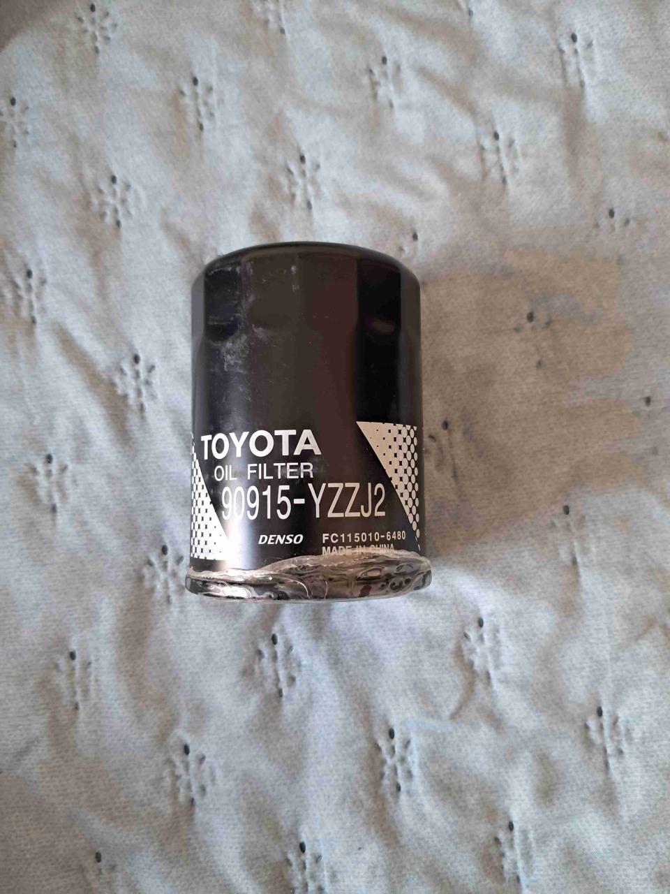 Filtro de aceite Toyota nuevo