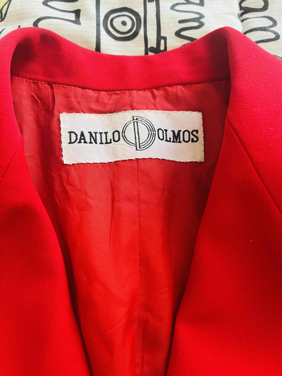 Blazer rojo elegante - miniatura 2
