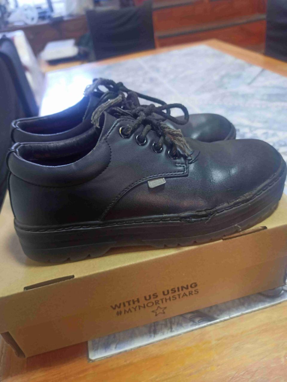 Zapatos negros de cuero número 35 - miniatura 3