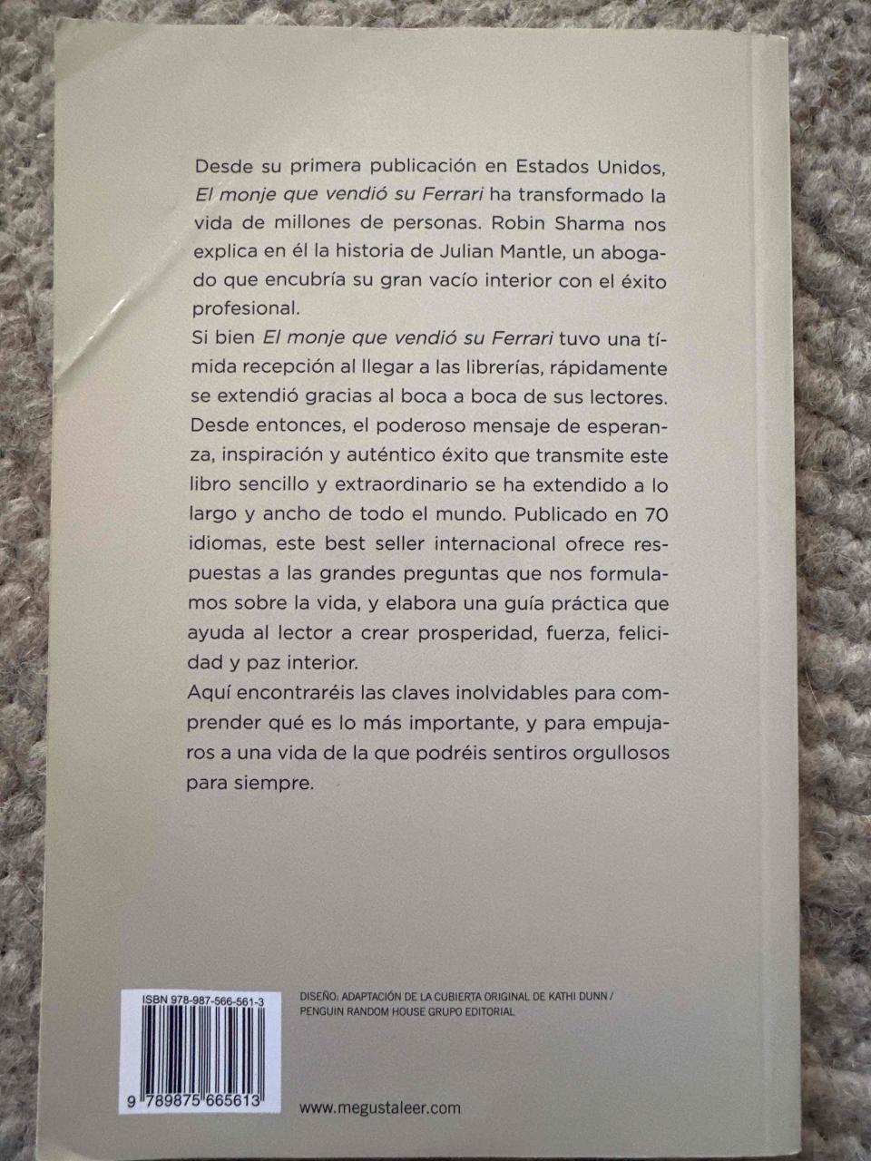 Libro 'El Monje que Vendió su Ferrari' - miniatura 2