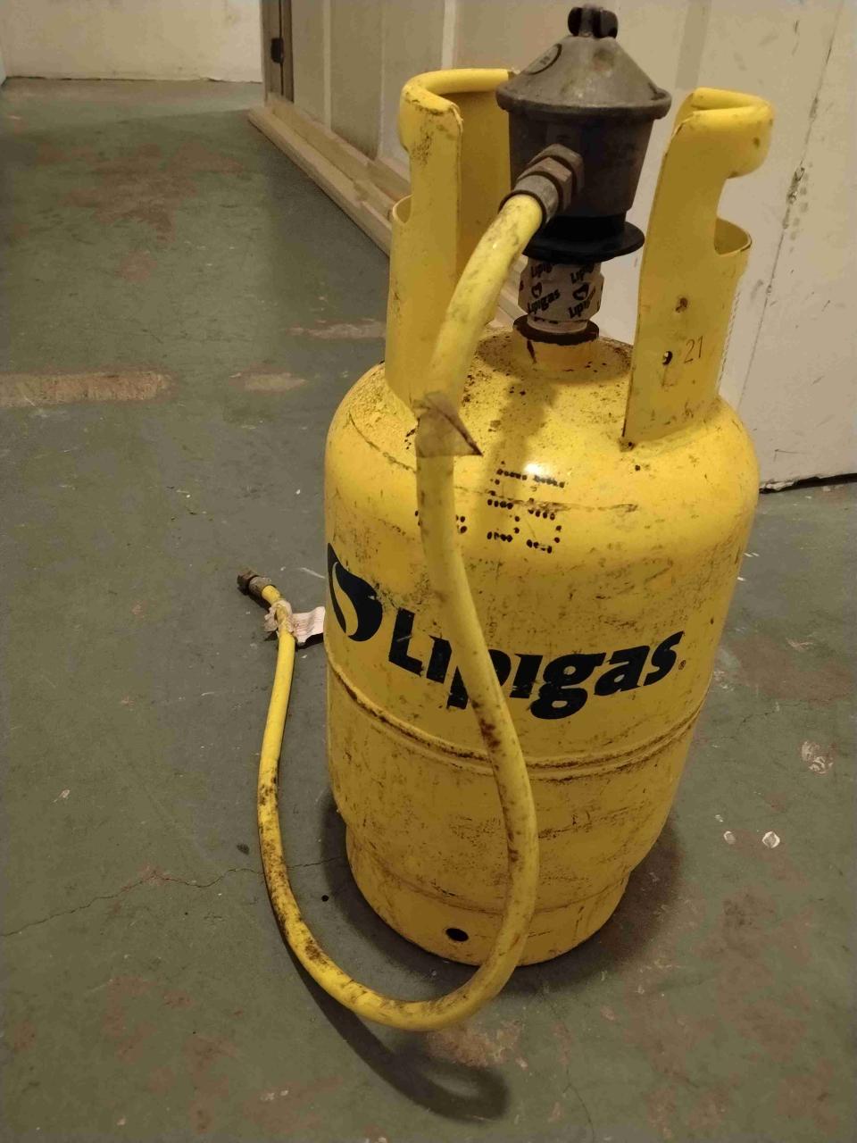 Cilindro de gas de 5 kilos