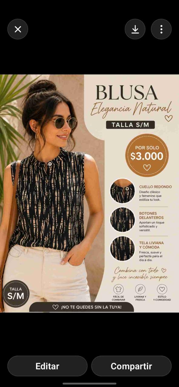 Blusa  S/M - miniatura 2