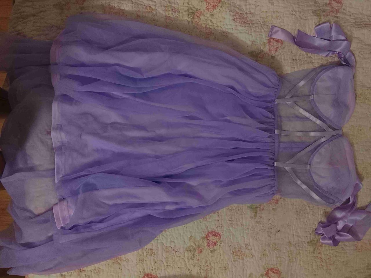 Vestido lila