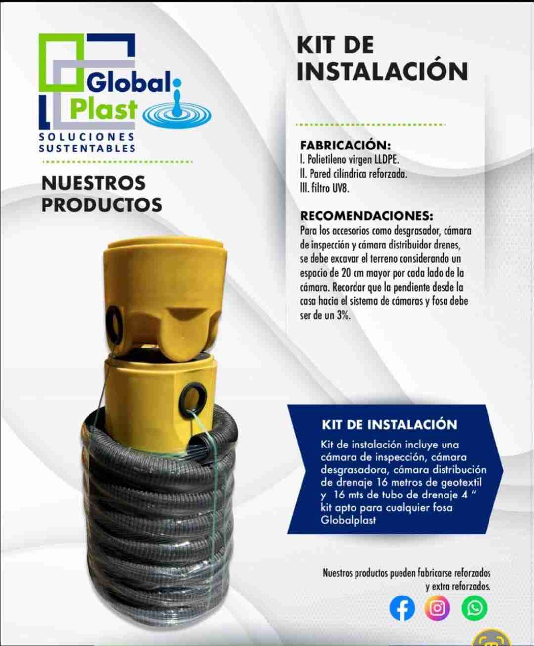 Fosas sépticas  2500L  con kit comple - miniatura 4