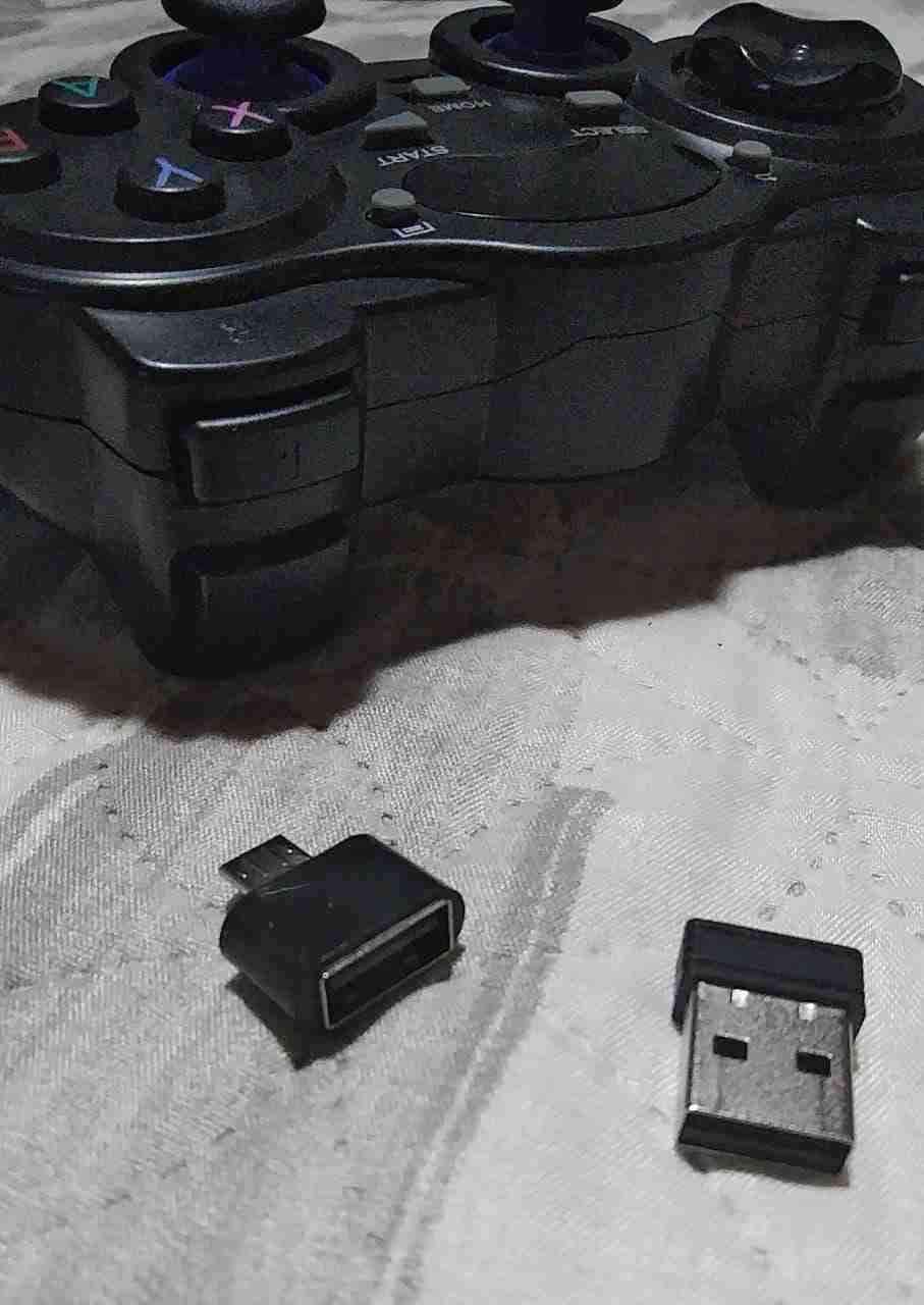 Mando inalámbrico negro - miniatura 3