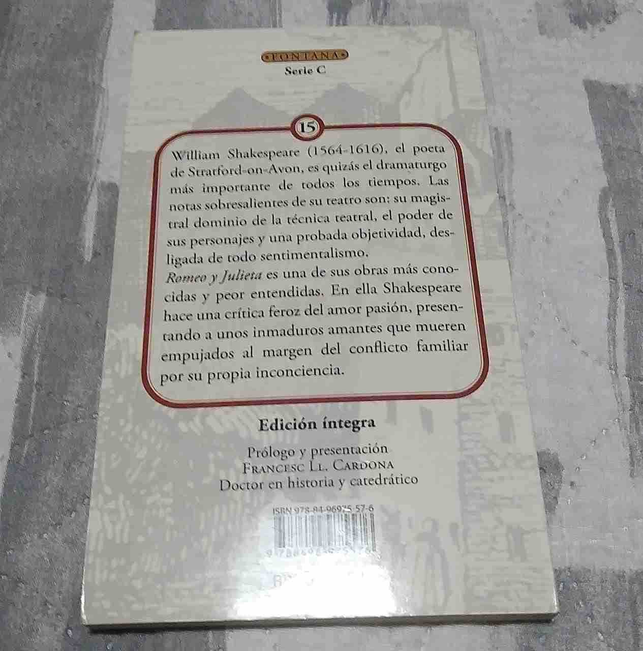 Libro Romeo y Julieta - miniatura 2