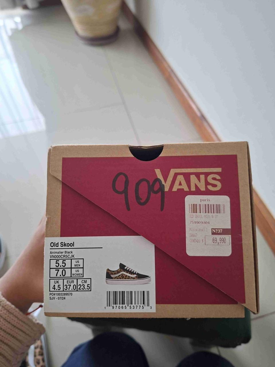 Zapatillas Vans animal print Old skool - miniatura 6