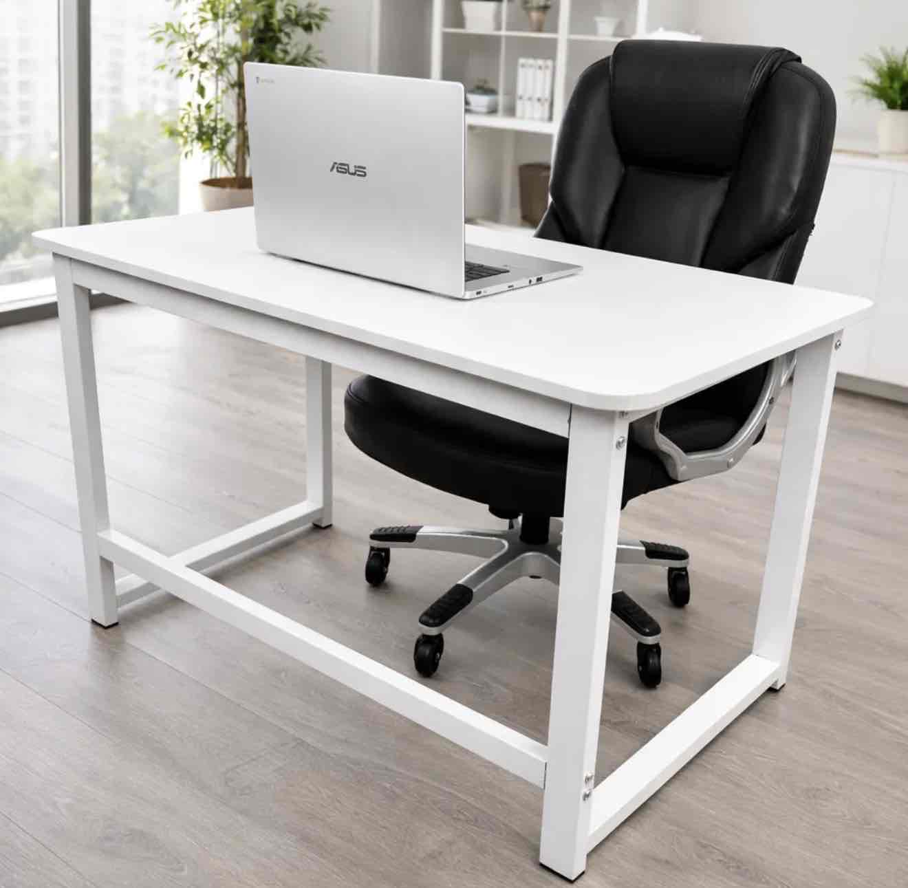 Mesa blanca moderna - miniatura 2