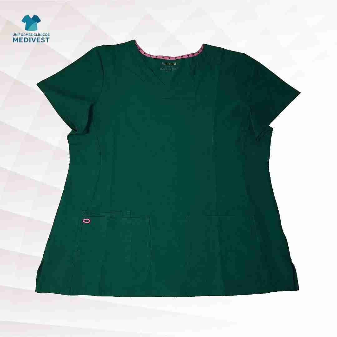 Blusa clínica verde Medivest - miniatura 1