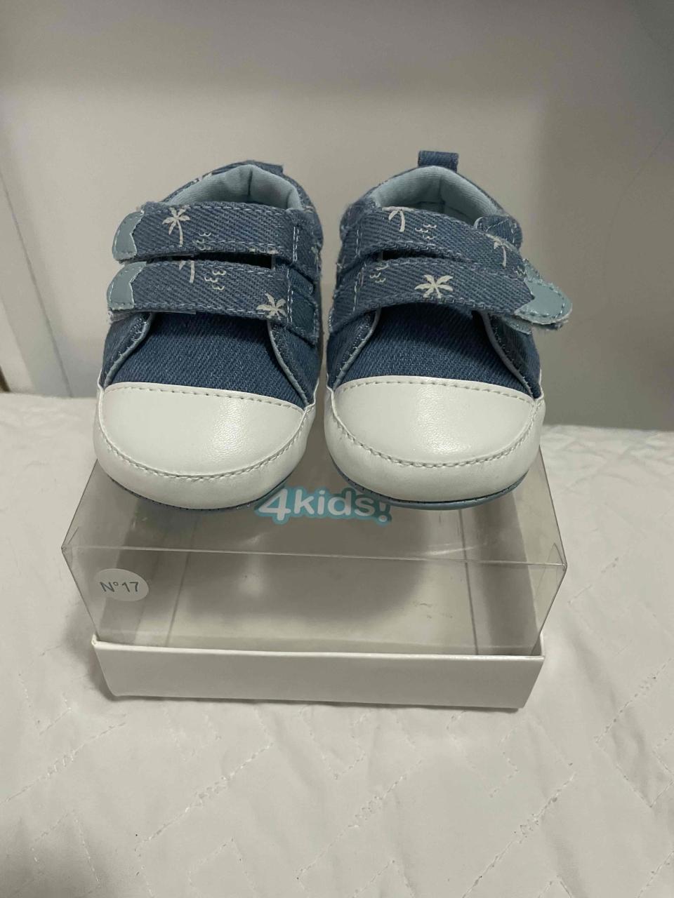 Zapatillas bebé azules 4Kids - miniatura 1