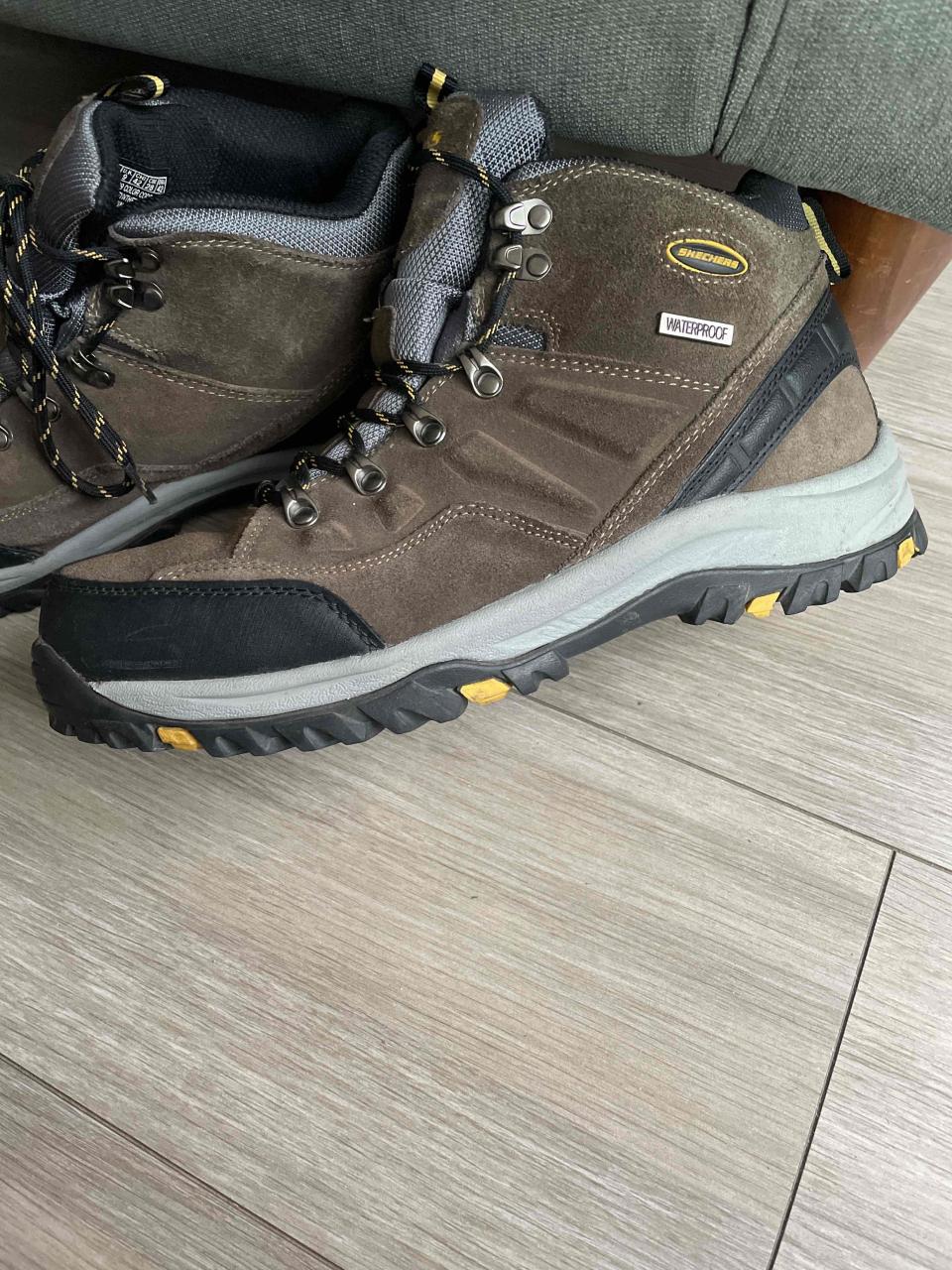 Botas de trekking Skechers marrones - miniatura 3