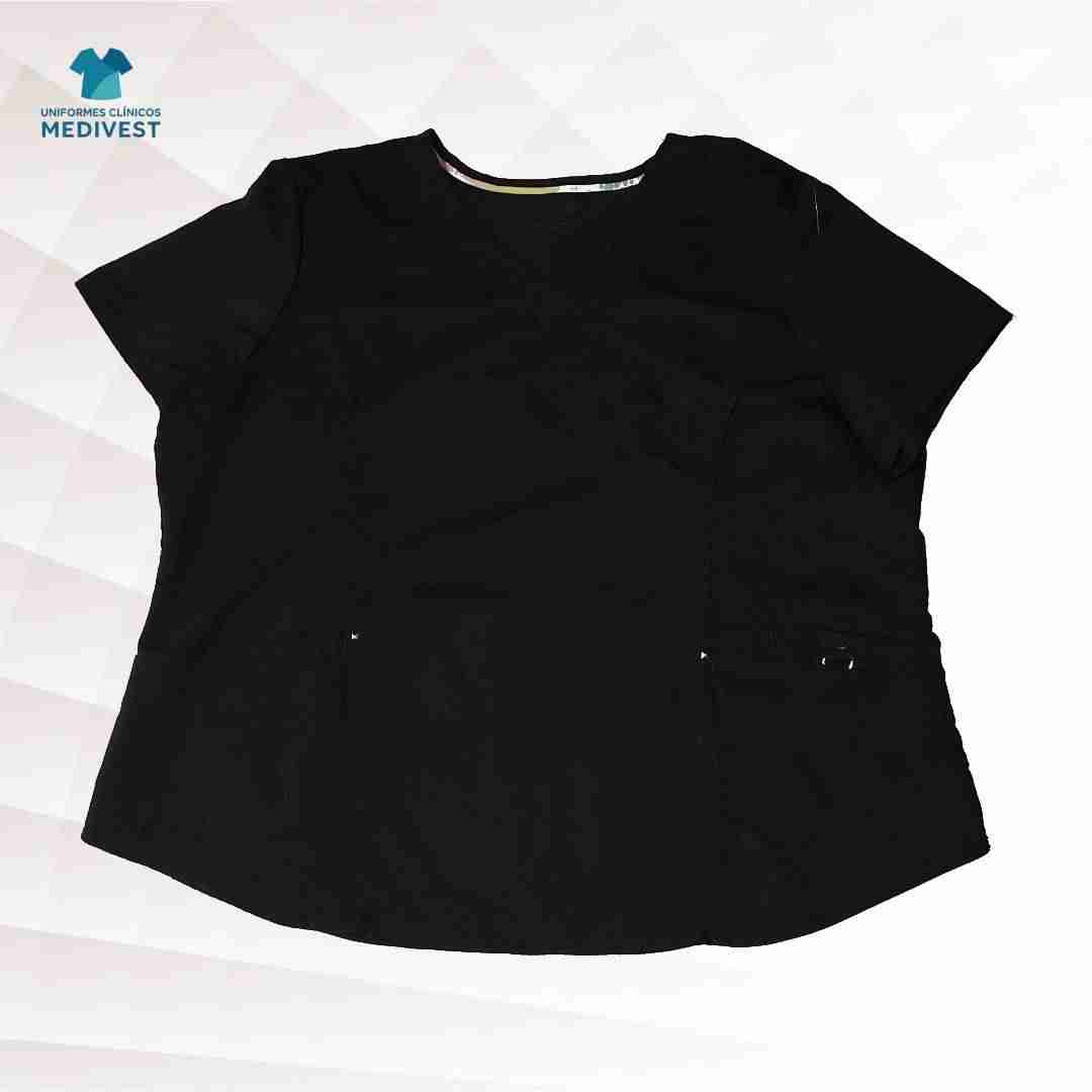 Camiseta negra clínica Medivest - miniatura 1