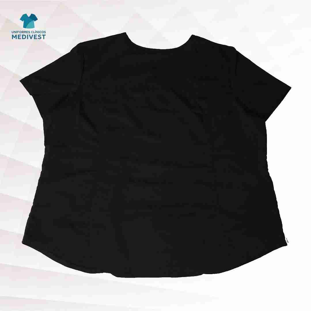 Camiseta negra clínica Medivest - miniatura 2
