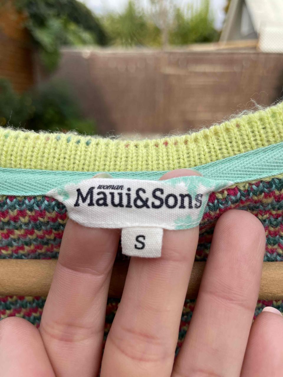 Cardigan estampado colorido - miniatura 3
