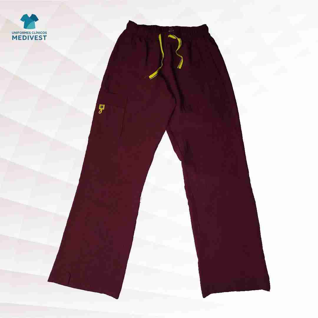 Pantalón clínico burdeo Medivest - miniatura 1